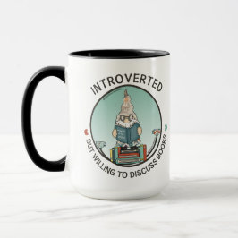 Vorgestellt, aber willens, Bücher zu diskutieren Tasse