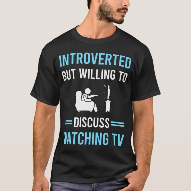 Vorgestellt Fernsehen T-Shirt (Vorderseite)