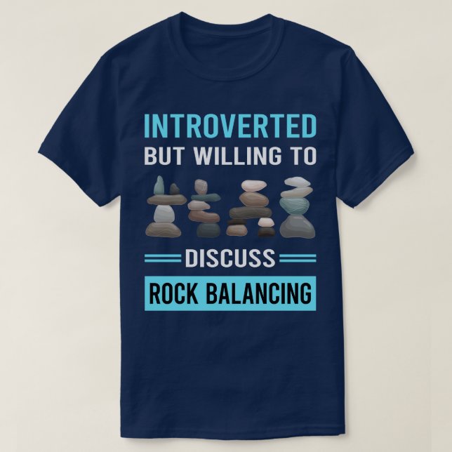 Vorgestellt Rock Balancing Stone Stones Rocks Stac T-Shirt (Design vorne)