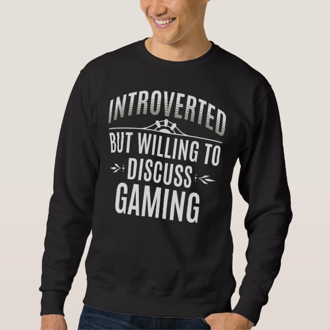 Vorgestelltes Gaming Sweatshirt (Vorderseite)