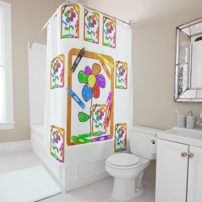 Vorhang Crayons (Beispiel)