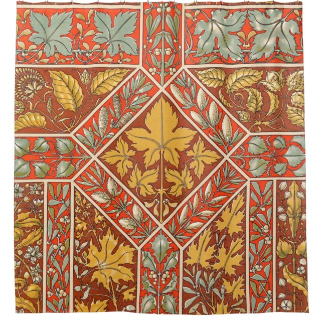 Vorhang für antikes goldenes Leaf (Vorderseite)