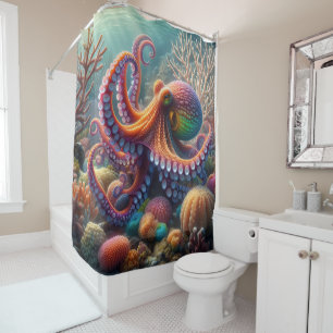 Vorhang für Ocean Life Dusche