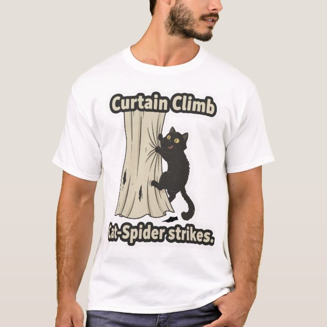Vorhang-T - Shirt (Vorderseite)