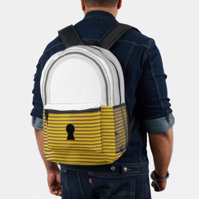 Vorhängeschloss -  bedruckter rucksack (Insitu (Modell))
