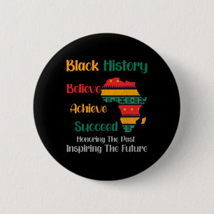 Vorher Inspirierte der Schwarze Geschichtsmonat Button