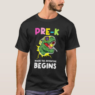 Vorher K, wo das Abenteuer beginnt T-Shirt
