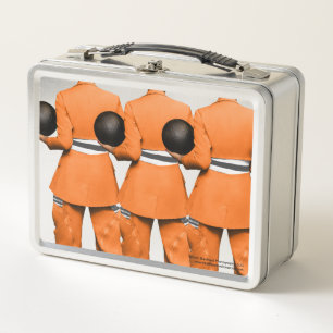 VORHER (orange) Kiste Metall Brotdose