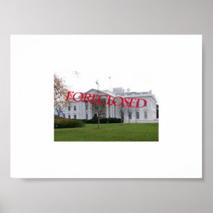 Vorhergesagtes Weiße Haus Poster