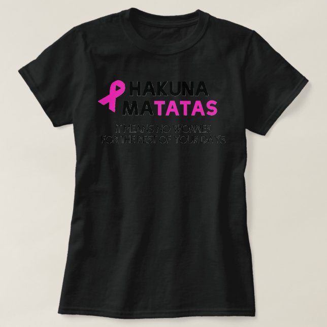 Vorherige Brustkrebserkrankung Lange T-Shirt (Design vorne)