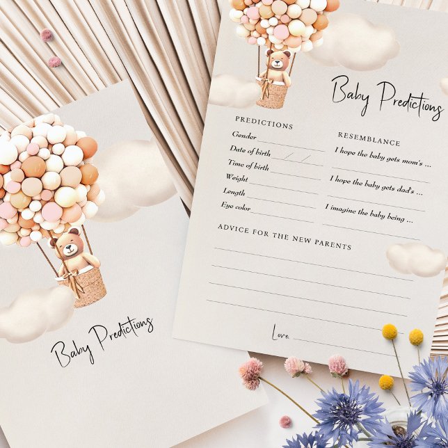 Vorhersagen Baby Duwer Game Advice Bären Ballons (Von Creator hochgeladen)