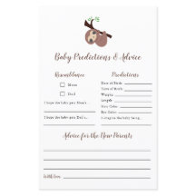 Vorhersagen & Ratschläge Niedliches Sloth Baby Sho