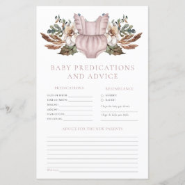 Vorhersagen und Ratschläge Niedlich Boho Baby Show