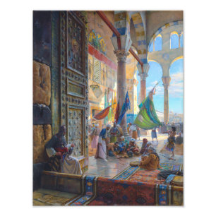 Vorhof der Umayyaden-Moschee Bauernfeind Fotodruck