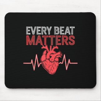 Vorhofflimmern Medizin Herzkrankheit Arrhythmie Mousepad