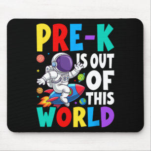 Vorkindergarten ist außerirdisch süßer Astronaut Z Mousepad