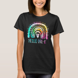 Vorkindergarten Zurück zur Schule Hallo Kindergart T-Shirt