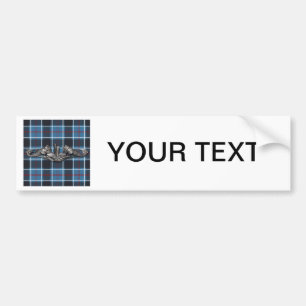 Vorkriegsführung Tartan Autoaufkleber
