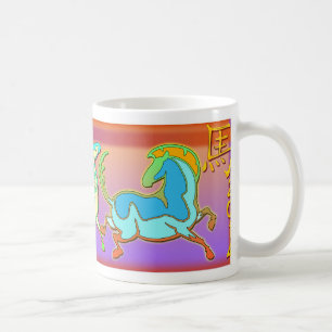 Vorlage 2014 "Jahr des Pferd" Tasse