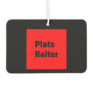 Vorlage Autolufterfrischer