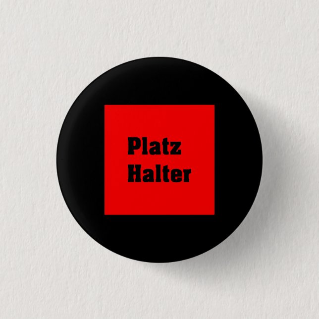 Vorlage Button (Vorderseite)