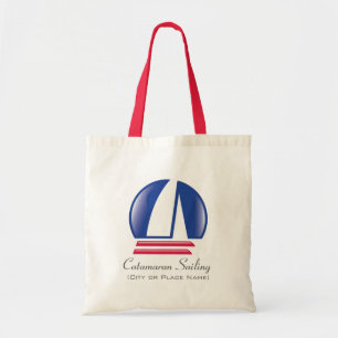 Vorlage Catamaran Sailing_Pontoon Racing_BlueMoon Tragetasche
