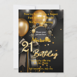 Vorlage der Einladungskarte zum 21. Geburtstag