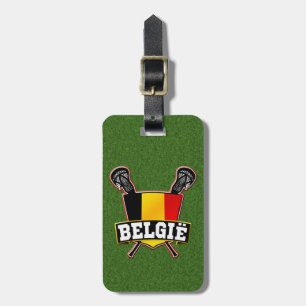 Vorlage des belgischen Lacrosse-Gepäckanhängers Gepäckanhänger