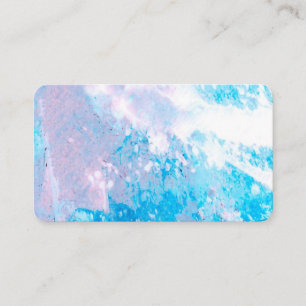 Vorlage für abstrakte Visitenkarten in Aquarellfar Visitenkarte