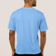 Vorlage für aktive Sportbekleidung Moderne Mens T-Shirt (Rückseite)
