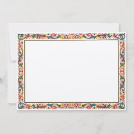 Vorlage für antike italienische Grenze Save the Da