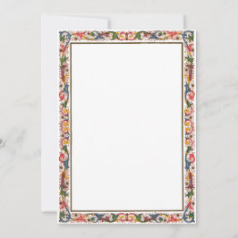 Vorlage für antike italienische Grenze Save the Da