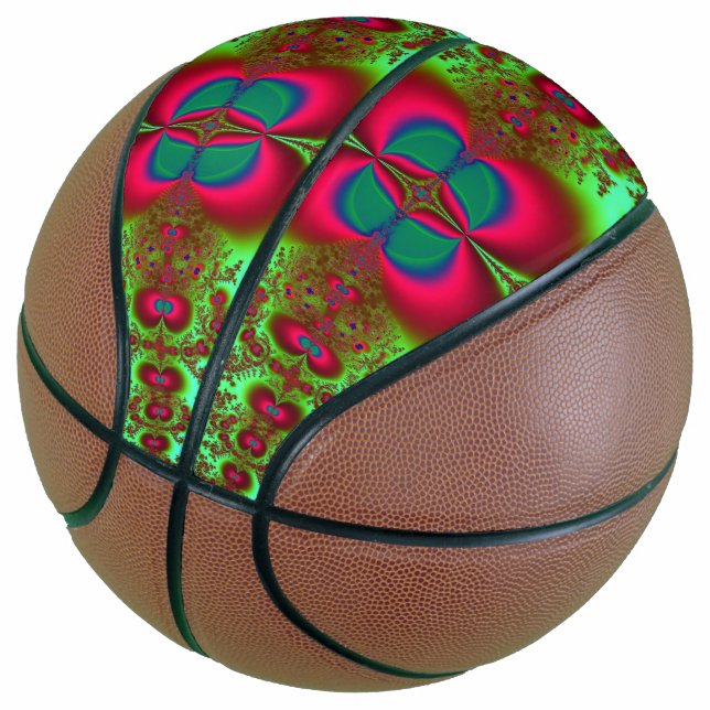 Vorlage für Basketball in voller Größe (angewinkelt)