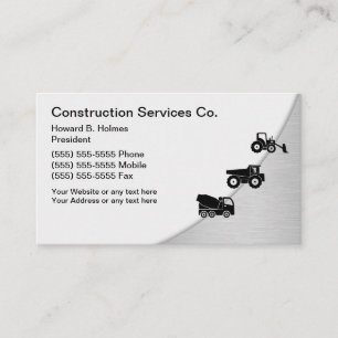 Vorlage für Baukarten Visitenkarte