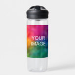 Vorlage für benutzerdefinierte Foto-Bild- oder Log Trinkflasche<br><div class="desc">Maßgeschneiderte moderne,  einfache Vorlage Hochladen Image Foto oder Business Company Logo hinzufügen Textname Trendy Classic Zuhause & Living / Küche & Dining / Trinkbehälter / Wasserflaschen CamelBak Eddy® Wasserflasche.</div>