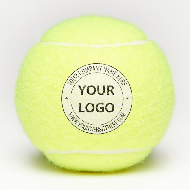Vorlage für benutzerdefinierte Logos oder Foto-Tur Tennisbälle (Vorderseite)