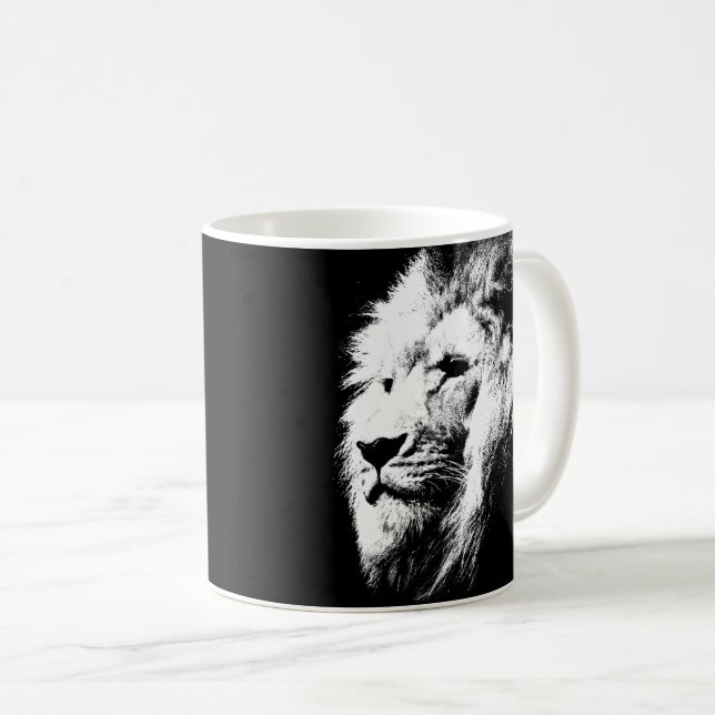 Vorlage für benutzerdefinierte Ziffernlebewesen Kaffeetasse (VorderseiteRechts)