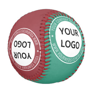 Vorlage für benutzerdefiniertes Firmenlogo und Tex Baseball