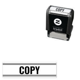 Vorlage für COPY-Geschäftstext Permastempel
