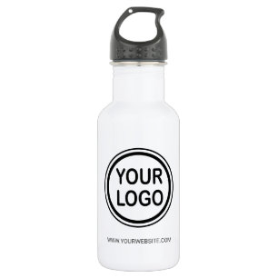 Vorlage für das benutzerdefinierte Branding von Lo Edelstahlflasche