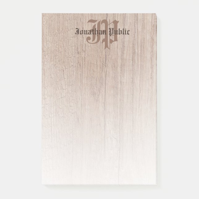 Vorlage für das benutzerdefinierte Holz sieht alte Post-it Klebezettel (Vorderseite)