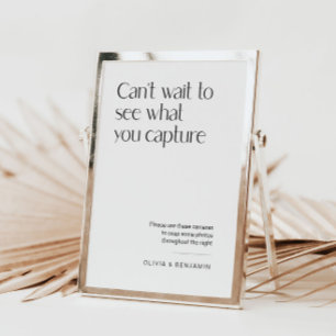 Vorlage für das Einlegen von Kamerafabellen für Ho Poster