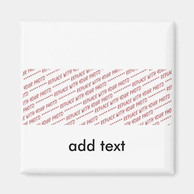 Vorlage für das Foto Panorama, Gruppe oder Klasse Magnet (Vorne)