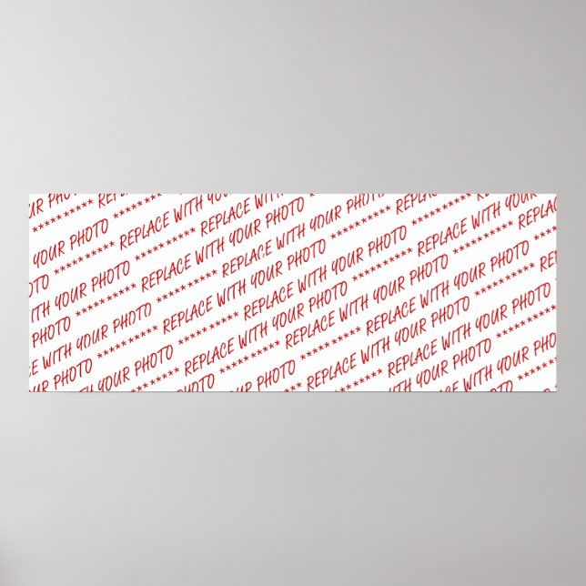 Vorlage für das Foto Panorama, Gruppe oder Klasse Poster (Vorne)