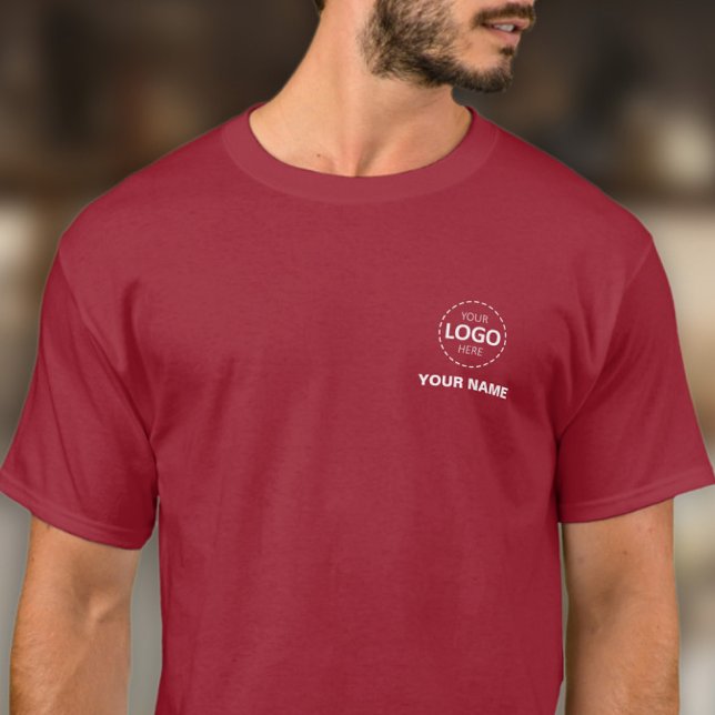 Vorlage für das Hochladen von Firmenlogos - Erstel T-Shirt (Von Creator hochgeladen)