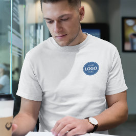 Vorlage für das Hochladen von Firmenlogos - Vorder T-Shirt