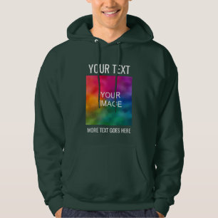 Vorlage für das Logo hinzufügen Mens Deep Forest H Hoodie