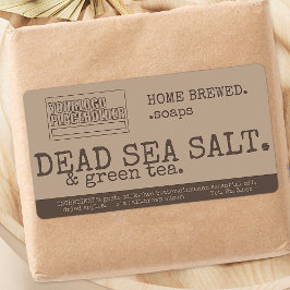 Vorlage für das Logo "Vintage Soap"-Produktverpack