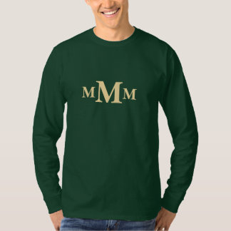 Vorlage für das personalisierte Buchstaben "M" Mon T-Shirt