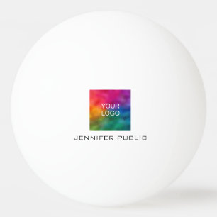 Vorlage für das Personalisierte Logo hinzufügen Tischtennisball